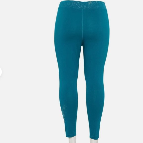 NWT NIKE  Stardust High-Rise Leggings | Green 1X - Picture 5 of 9